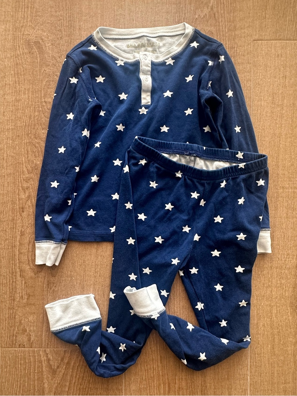 TBBC stars pajamas size 7